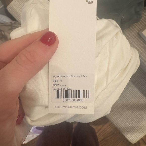 Women’s Bamboo Stretch Knit Tee - Picture 2 of 3